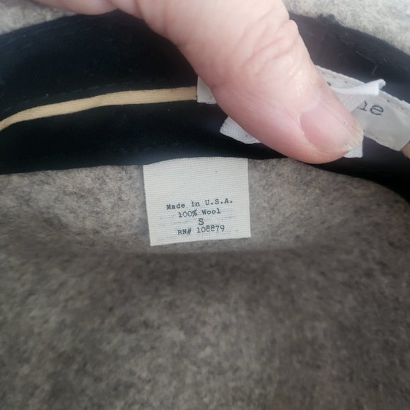 rag and bone Wool Fedora small brim - size small - Picture 5 of 5